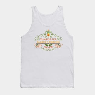 Thankfulness Design Tank Top